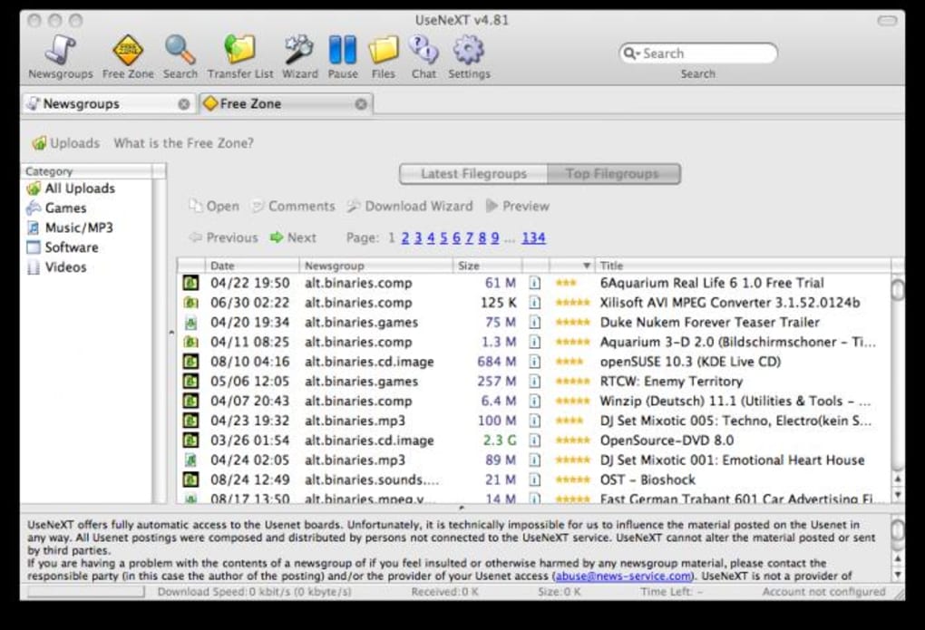 Usenext Software 5.64 Download Mac